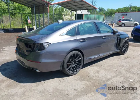 2020 Honda Accord Sport из США, поврежденный, VIN 1HGCV1F32LA128441